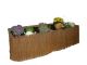 Hochbeet aus Naturmaterial Gr&ouml;&szlig;e 180x90x40cm