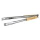 Barbecook Grillzange aus Edelstahl mit Holzgriff