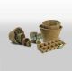 CocoPot 12er Set 5x5cm Waben