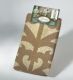 Deko Jutesack mit Ornament Design dunkelbeige/beige 80x60cm