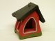 Vogelhaus Futterhaus mini rot
