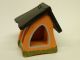 Vogelhaus Futterhaus mini orange