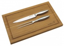 Barbecook Brett Edelstahl Gabel und Messer