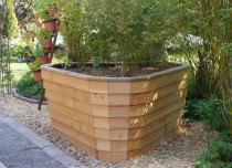 Hochbeet Holz Modell Tria