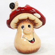 Fliegenpilz dick mit Gesicht 28cm