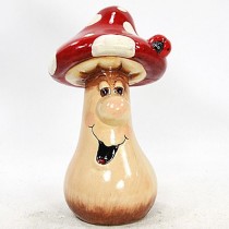 Fliegenpilz schlank mit Gesicht 29cm