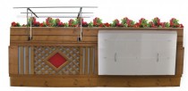 Balkonblumenschutz FloraSafe 150