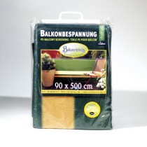 Balkonverkleidung gr&uuml;n/beige