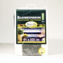 Balkonverkleidung grau/anthrazit