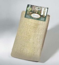 Winterschutz Jutesack natur/gold 80x60
