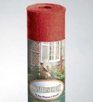 Winterschutzmatte "Jute-Filz" - rot