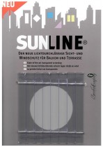 Muster Videx Kunststoffmatte "Sunline"...