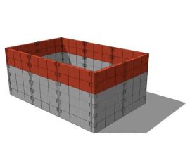 Juwel Aufbausatz f&uuml;r Hochbeet Gr&ouml;&szlig;e 2