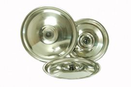 Deckel Inox �ca. 37-48cm
