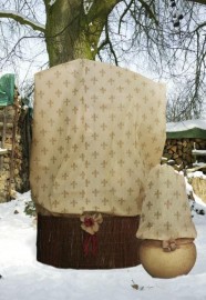 Winterschutz Vlieshaube Lilie 90x110