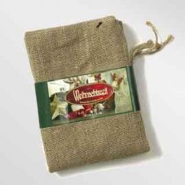 Deko Jutesack 2er Set 12x8cm