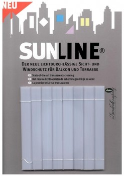 Muster Videx Kunststoffmatte "Sunline" Satiniert