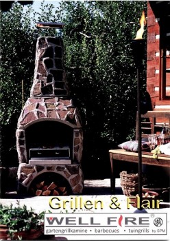 Welfire Prospekt zum Thema Grillkamin