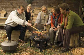 Wintergrillen mit Feuerschalen