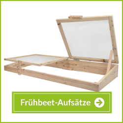 Frhbeet-Aufstze aus Lrchenholz bei Gartenallerlei