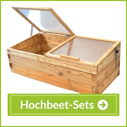 Hochbeet Sets mit Fr�hbeeten aus L�rchenholz bei Gartenallerlei