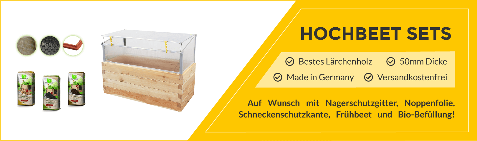 Hochbeet Holz Sets Teaser