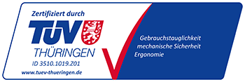Siegel des TÜV Thüringen