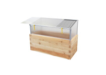 Hochbeet "Lärche" Größe 1 - 130x60cm