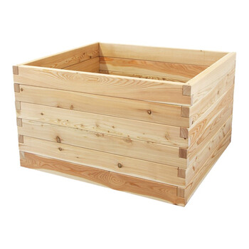 Hochbeet L�rche Gr��e 2 - 130x120x78cm