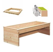 Rollibeet "Duo" 52cm gewachsener Boden