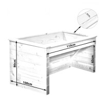 Rollibeet "Single" 65cm gewachsener Boden