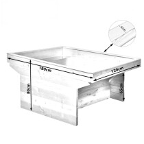 Rollibeet "Vis-á-Vis" 65cm gewachsener Boden