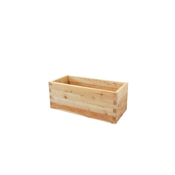 Holzhochbeet STARTER Set - Lrche Gre 1 - Hhe 52cm