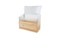 Holzhochbeet PROFI Set - "Lärche" Größe 1