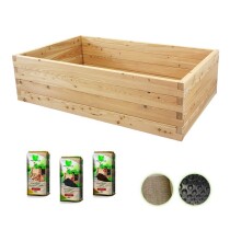 Hochbeet "Lärche" 190x120cm - Premium-Set...