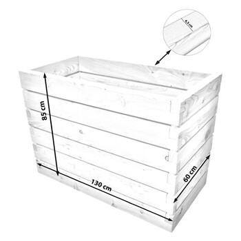 Hochbeet Lacuna Gr��e 1 - 130x60x85cm