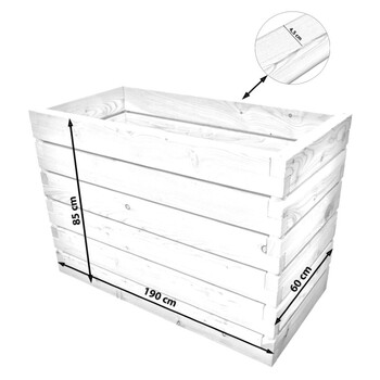 Hochbeet Lacuna Gr��e 4 - 190x60x85cm