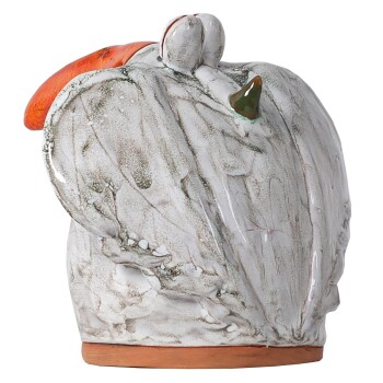 Zaunstecker Rabe, wei�