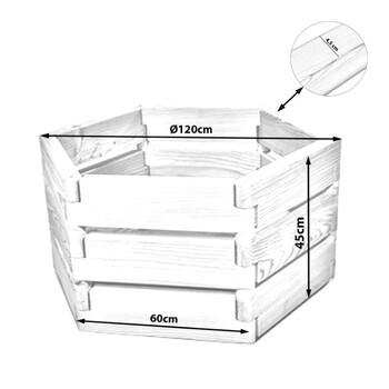 Waben-Hochbeet Cella Solo 45cm