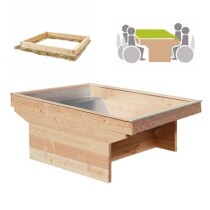 Rollibeet "Quadro" 52cm gewachsener Boden