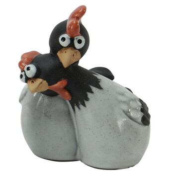 Huhn Liebespaar gro