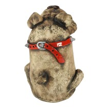 Außenkeramik handgemacht Bulldog Umpf