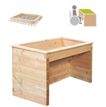 Rollibeet "Single" 78cm versiegelte Fläche