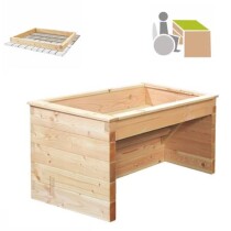 Rollibeet "Single" 65cm versiegelte Fläche