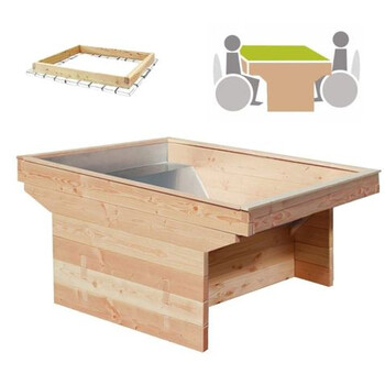 RollibeetVis--Vis 65cm teilversiegelte Flche