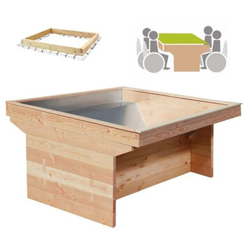 RollibeetQuadro 78cm teilversiegelte Flche