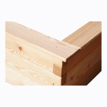 Abdeckleisten Set für Hochbeet "Lamella" Größe 2