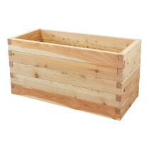 Holzhochbeet STARTER Set - "Lärche" Größe 1 - Höhe 65cm