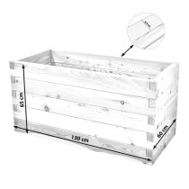 Holzhochbeet STARTER Set - "Lärche" Größe 1 - Höhe 65cm