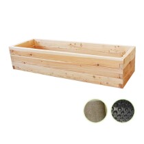 Hochbeet "Lärche" 190x60cm - Starter-Set -...